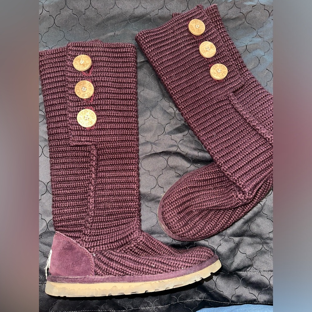 Purple Ugg boots
